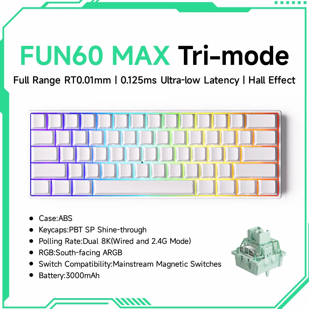 Akko MonsGeek FUN60 Mechanical Gaming Keyboard
