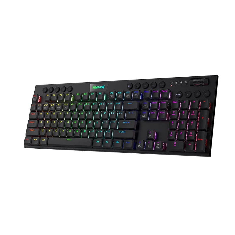 Redragon K618 Horus — Tri-Mode Wireless Mechanical Keyboard