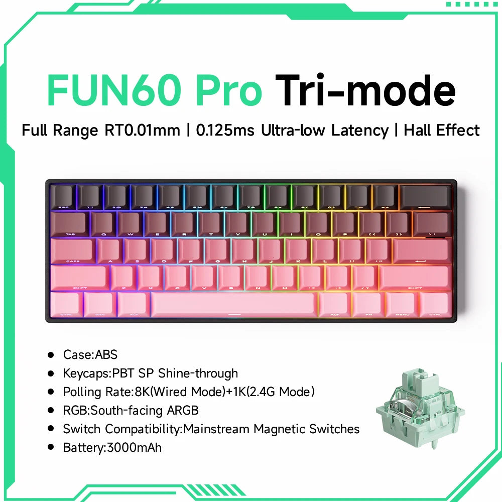 Akko MonsGeek FUN60 Mechanical Gaming Keyboard
