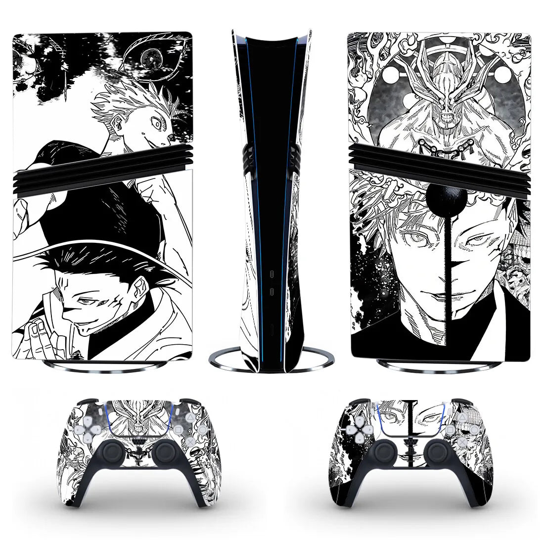 Dark Sorcerer Manga Skin — PS5 Pro Digital Edition