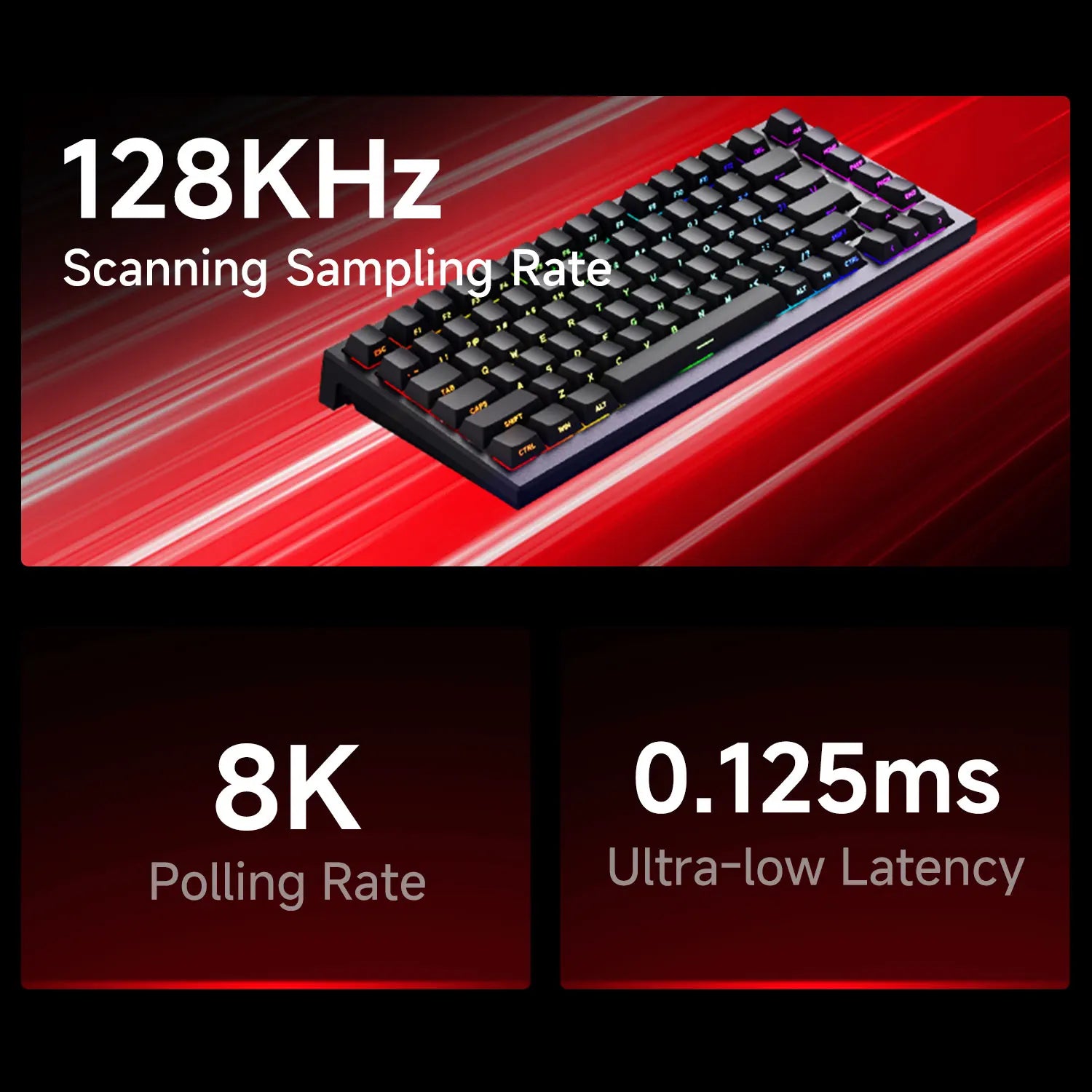 AKKO TAC75 HE Magnetic Switch Gaming Keyboard