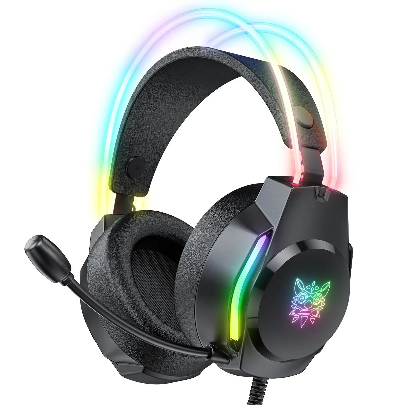 ONIKUMA RGB Gaming Headset | Stereo Sound & HD Mic