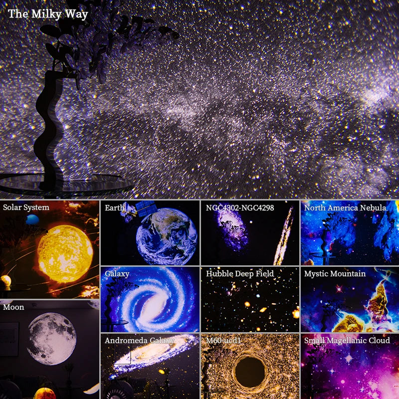 Galaxy Sky Projector 360° — Your Room, Your Galaxy