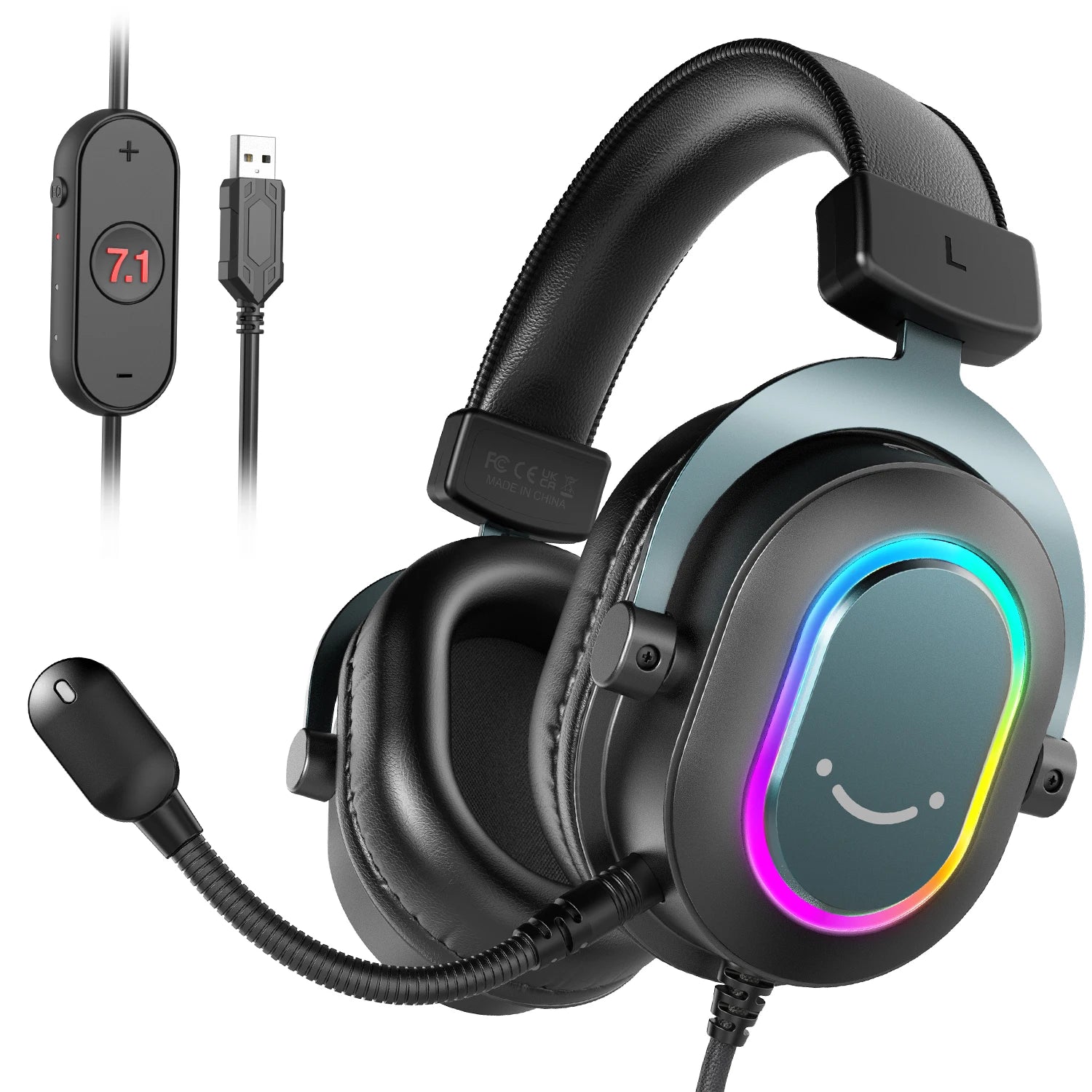 Fifine Dynamic RGB Gaming Headset