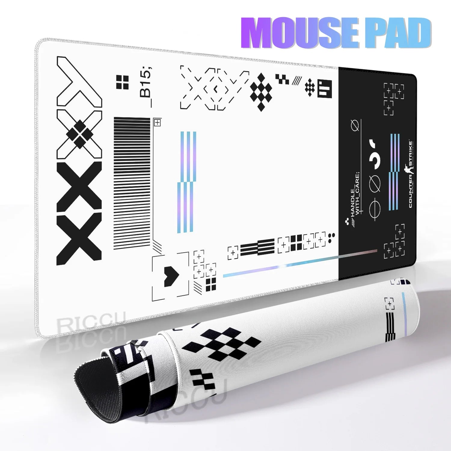 Large CS GO Gaming Mousepad – XXL Non-Slip Rubber Desk Mat