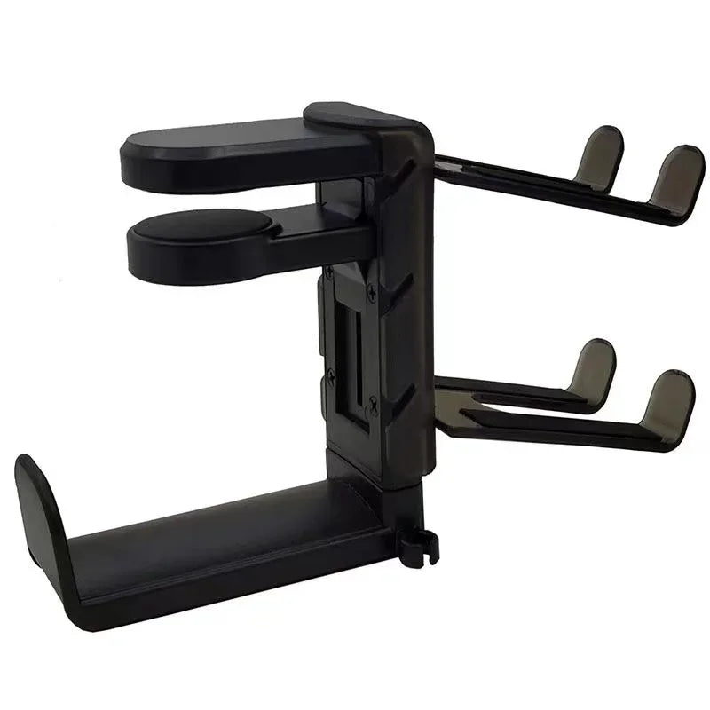 2-in-1 Gaming Headset & Controller Stand – Desk Edge Clip-On Holder