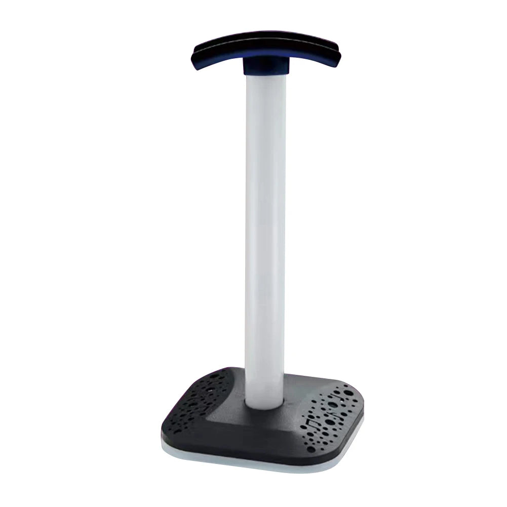 RGB Gaming Headphone Stand – Adjustable LED Display Holder for Desk