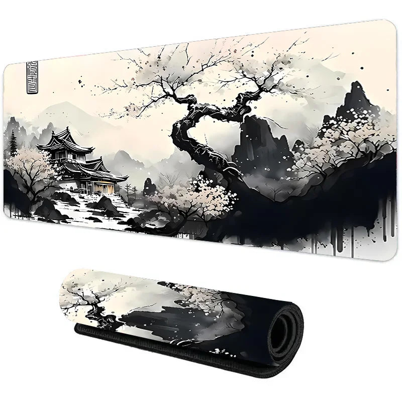 Night Moonlight Large Gaming Desk Mat β Non-Slip Esports Mousepad