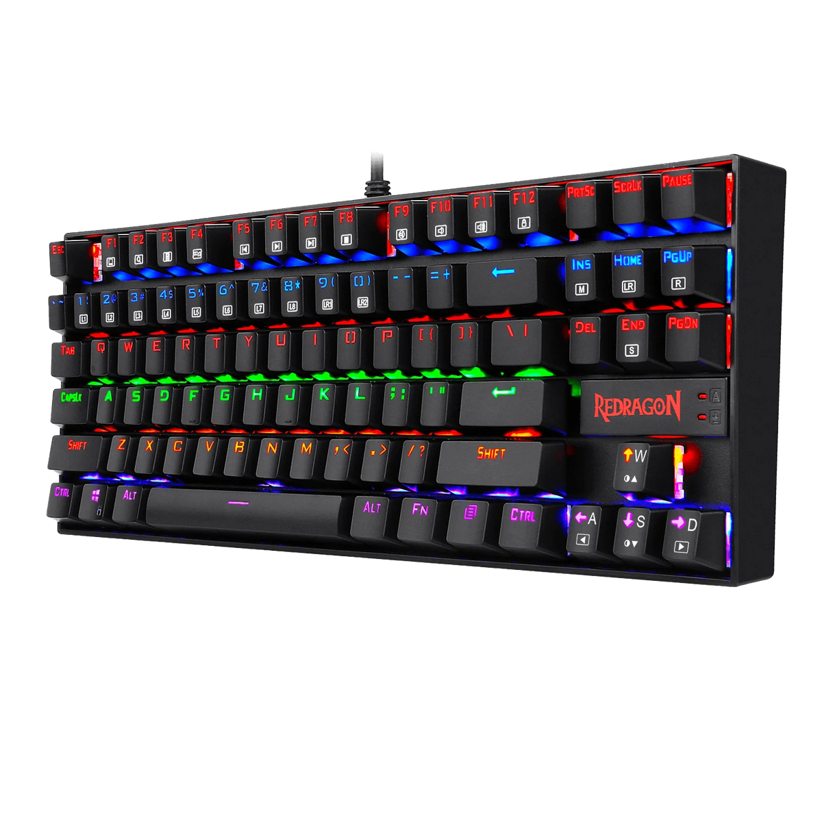 87-Key Mechanical Gaming Keyboard – Green Switch