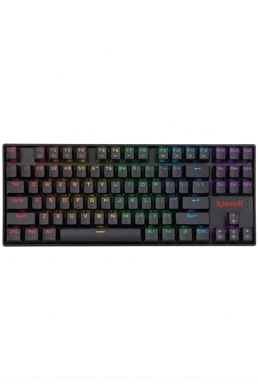 87-Key Mechanical Gaming Keyboard – Green Switch