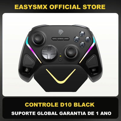 EasySMX D10 Wireless Gamepad | RGB, TMR Sticks & Charging Dock