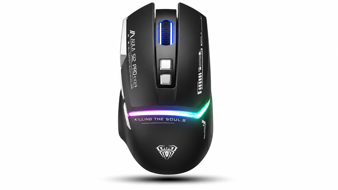 AULA S12Pro Wired Mechanical Mouse Esports Gaming Mouse PC Gamer