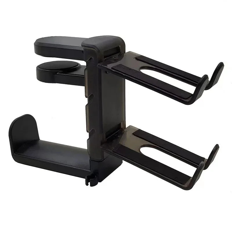 2-in-1 Gaming Headset & Controller Stand – Desk Edge Clip-On Holder