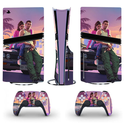 Vice City Skin Set — PS5 Console & Controller Wrap