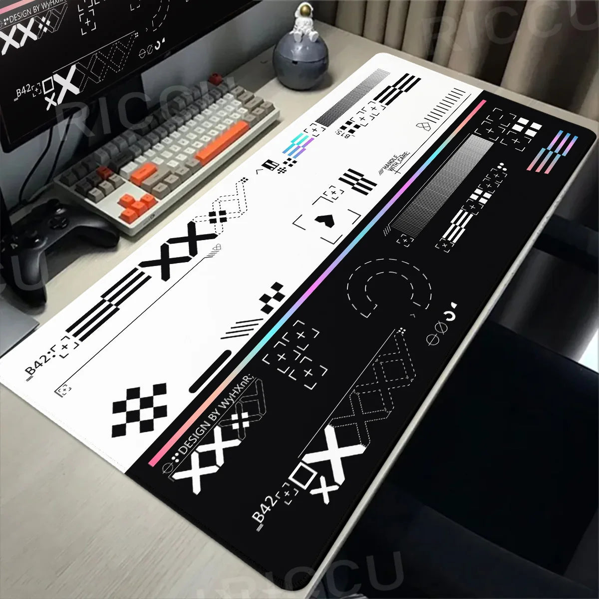 Large CS GO Gaming Mousepad – XXL Non-Slip Rubber Desk Mat