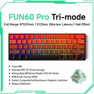 Akko MonsGeek FUN60 Mechanical Gaming Keyboard