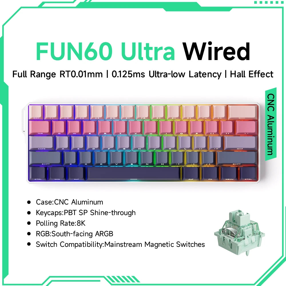 Akko MonsGeek FUN60 Mechanical Gaming Keyboard