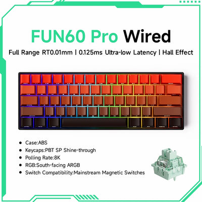 Akko MonsGeek FUN60 Mechanical Gaming Keyboard