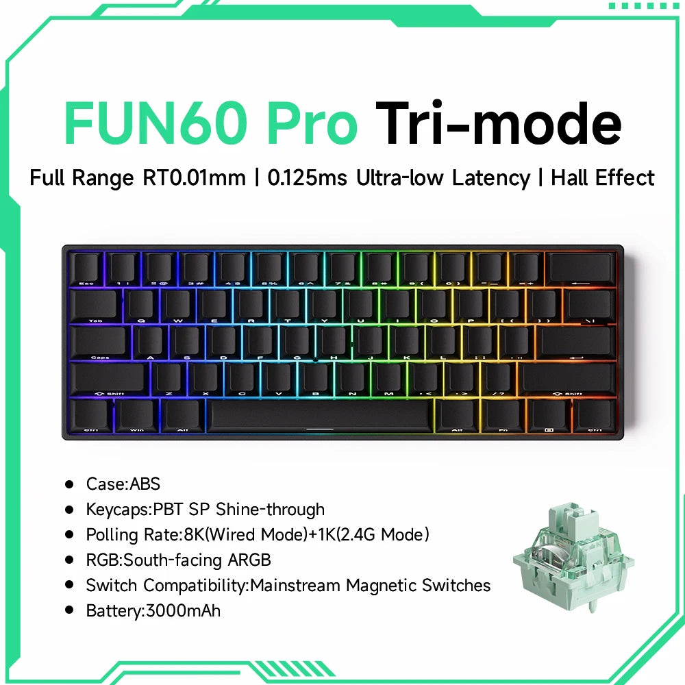 Akko MonsGeek FUN60 Mechanical Gaming Keyboard