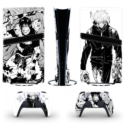 Dark Sorcerer Manga Skin — PS5 Pro Digital Edition