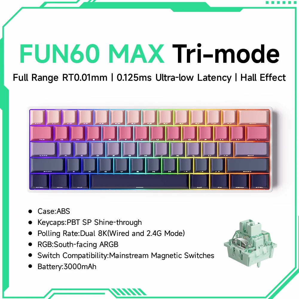 Akko MonsGeek FUN60 Mechanical Gaming Keyboard