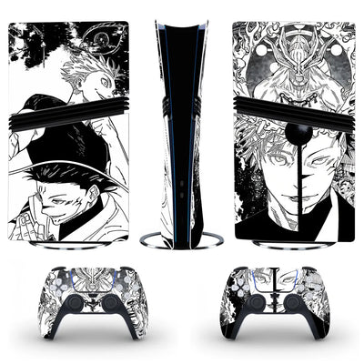 Dark Sorcerer Manga Skin — PS5 Pro Digital Edition
