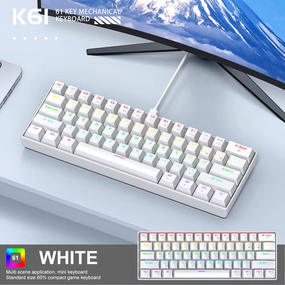 APAYADO K61 Mini Mechanical Gaming Keyboard