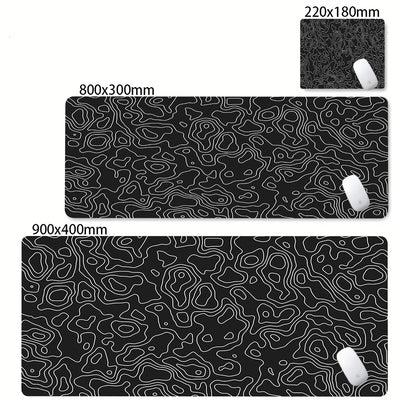 Strata Gaming Desk Mat | Abstract Design — Multiple Sizes | Waterproof
