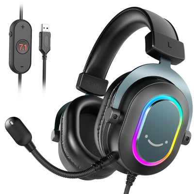Fifine   Dynamic   RGB   Gaming   Headset