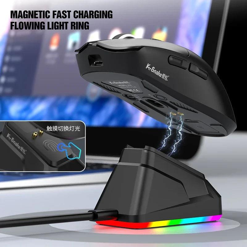 K-Snake X11PM Wireless Bluetooth Gaming Mouse