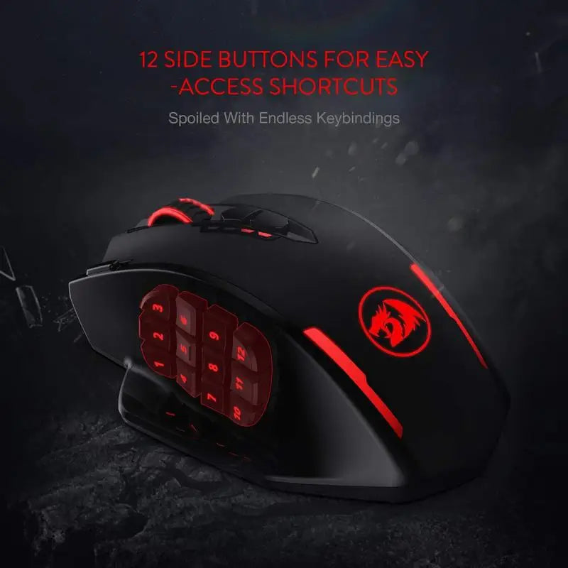 Redragon M913 — Wireless Gaming Mouse | 16,000 DPI | 16 Buttons