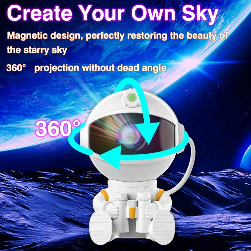 Astronaut Galaxy Projector