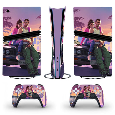 Vice City Skin Set — PS5 Console & Controller Wrap