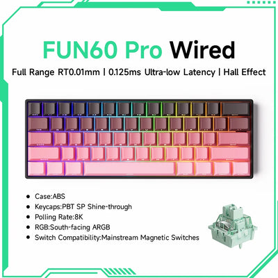 Akko MonsGeek FUN60 Mechanical Gaming Keyboard
