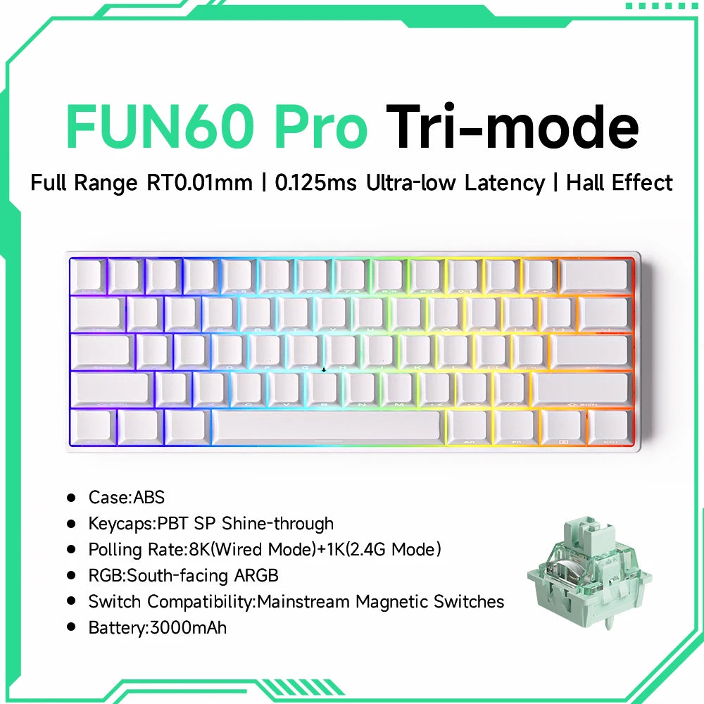 Akko MonsGeek FUN60 Mechanical Gaming Keyboard