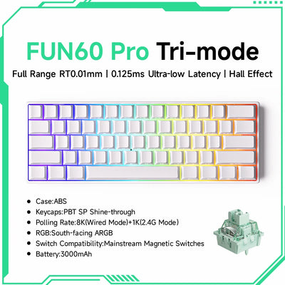 Akko MonsGeek FUN60 Mechanical Gaming Keyboard