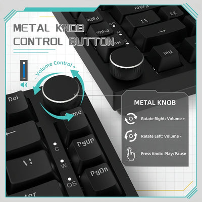 AJAZZ AK820 Mechanical Gaming Keyboard