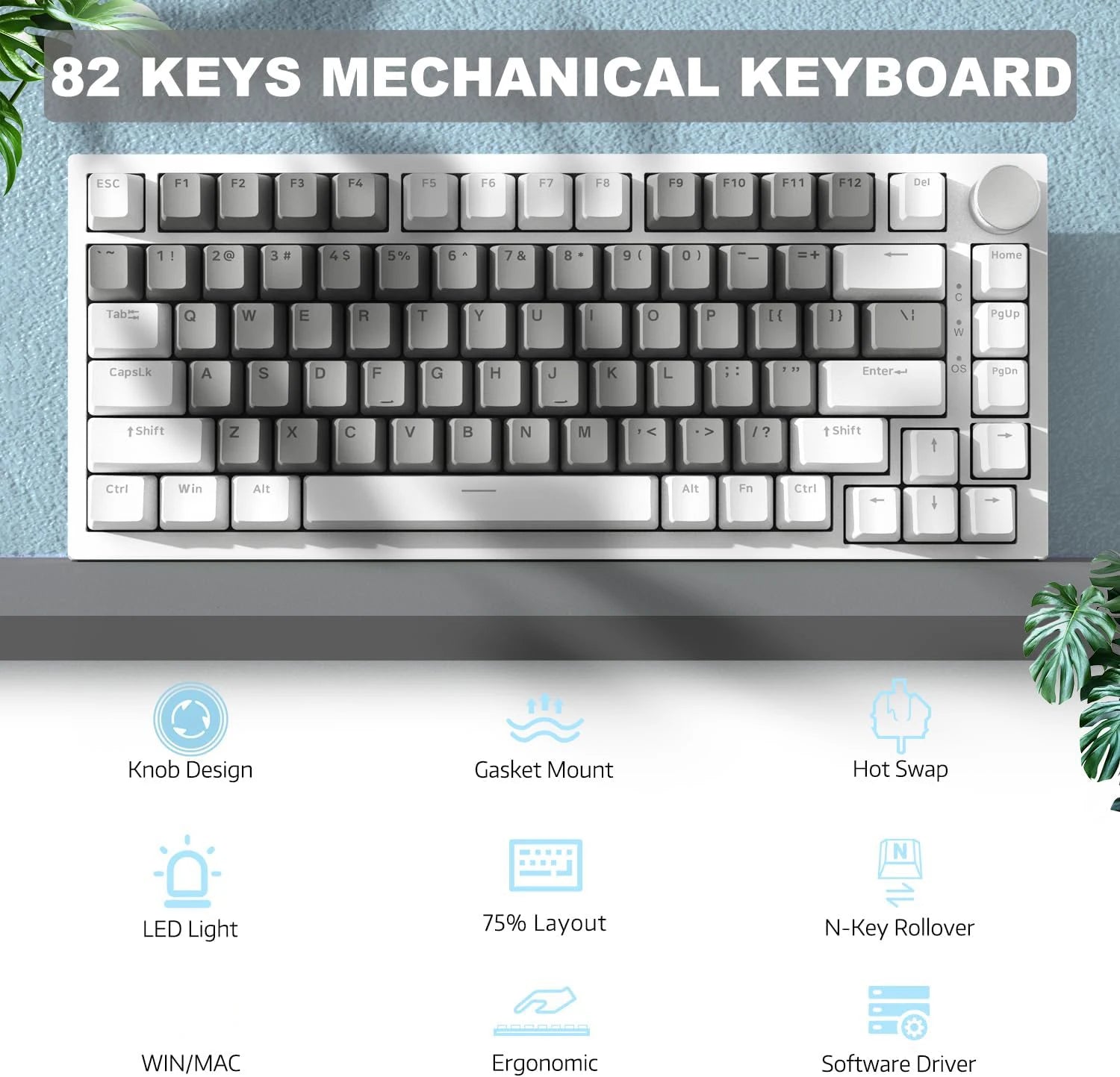 AJAZZ AK820 Mechanical Gaming Keyboard