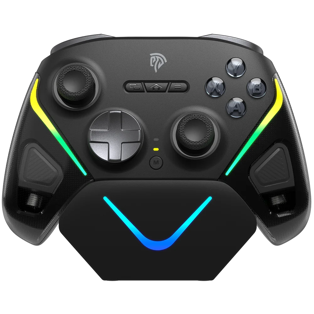 EasySMX D10 Wireless Gamepad | RGB, TMR Sticks & Charging Dock
