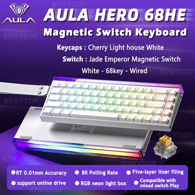 AULA HERO 68HE Mechanical Gaming Keyboard