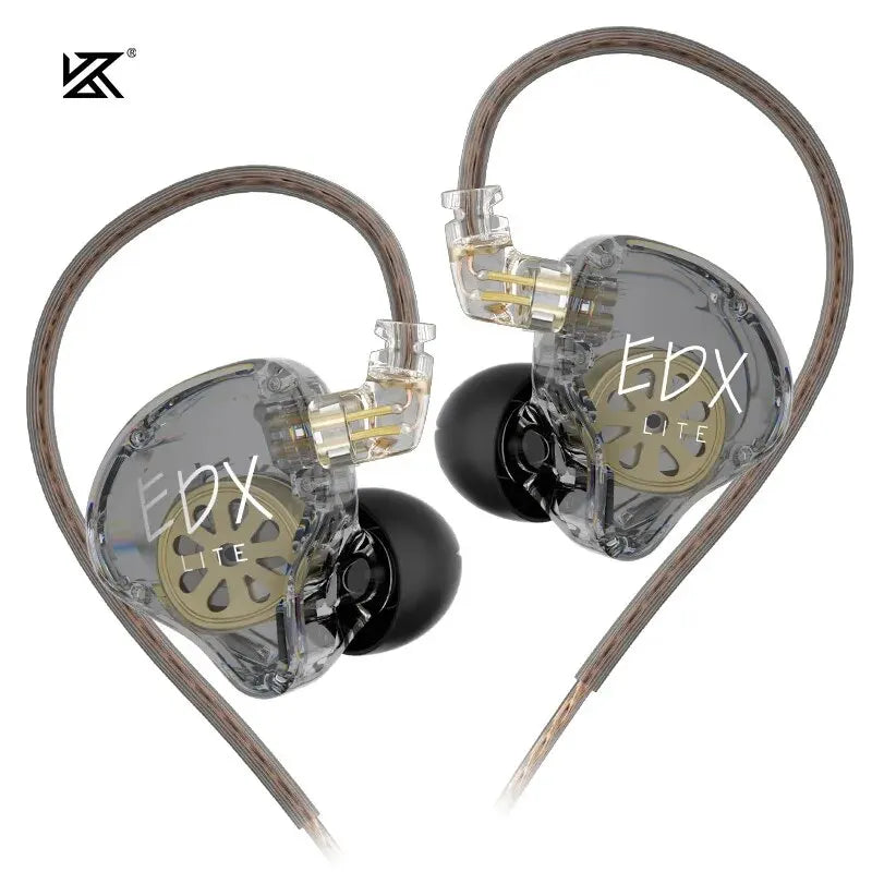 KZ EDX Lite HIFI Bass Earphones Gaming Sports Headset