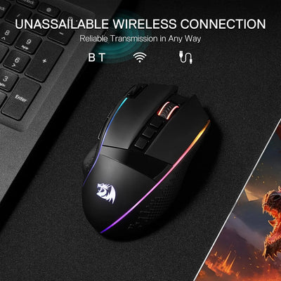 Redragon M991 Wireless Gaming Mouse | 26,000 DPI & RGB