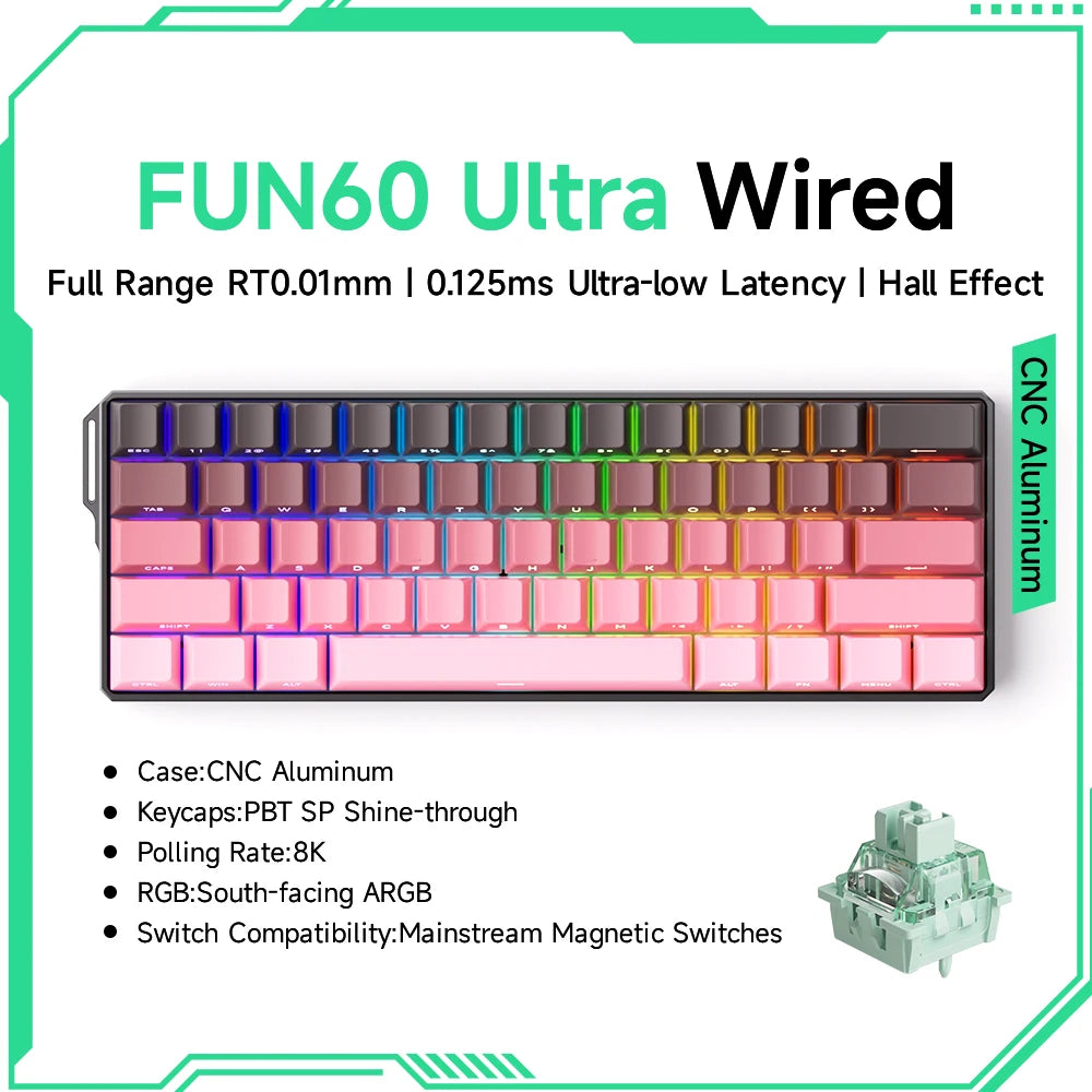 Akko MonsGeek FUN60 Mechanical Gaming Keyboard