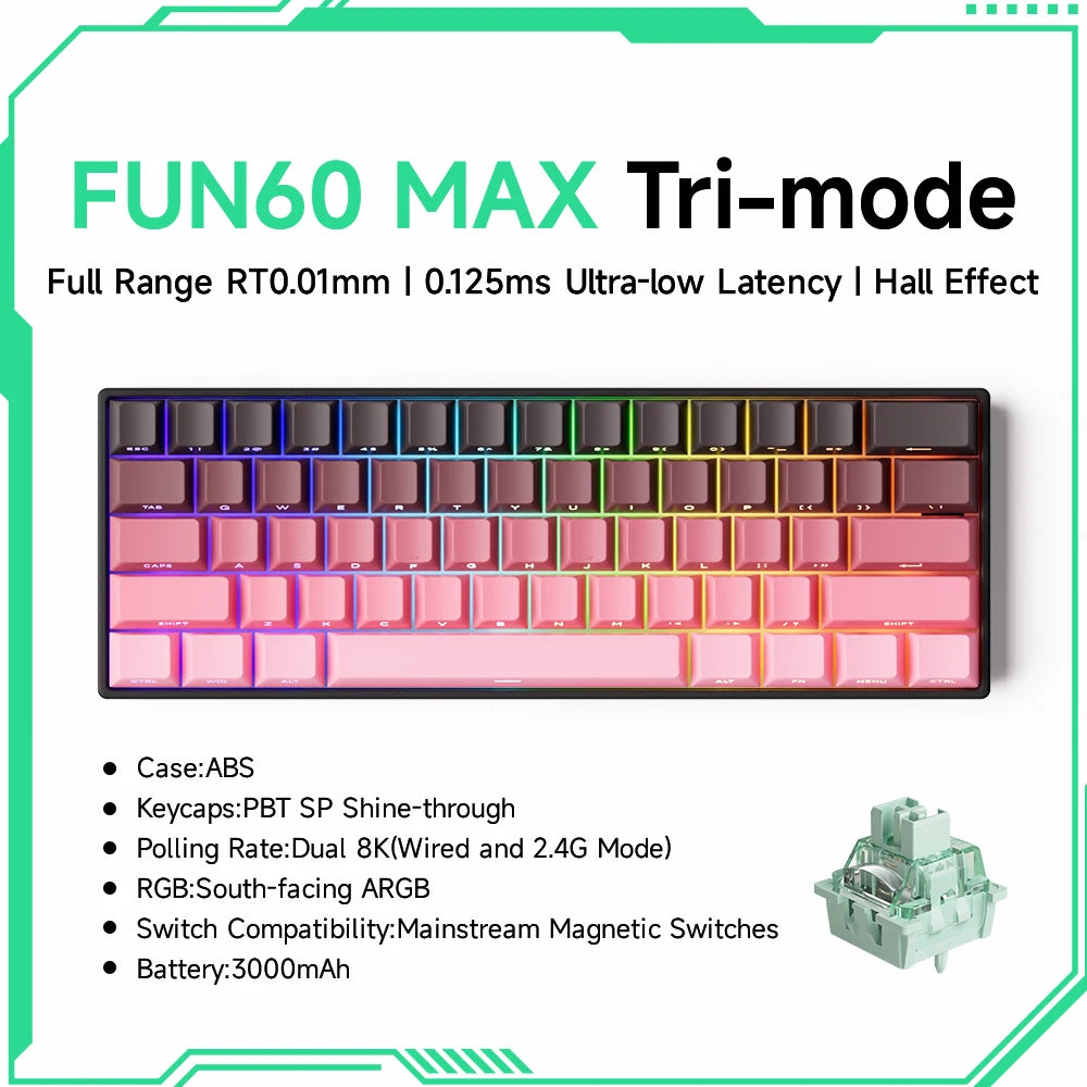 Akko MonsGeek FUN60 Mechanical Gaming Keyboard