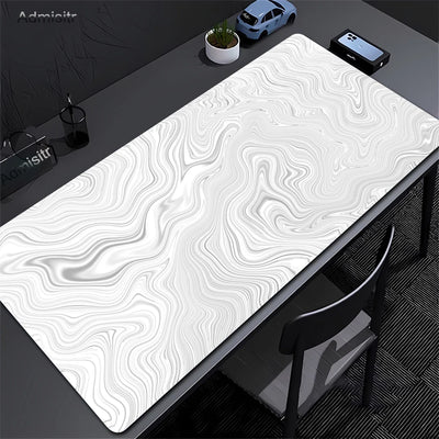 Strata Gaming Desk Mat | Abstract Design — Multiple Sizes | Waterproof