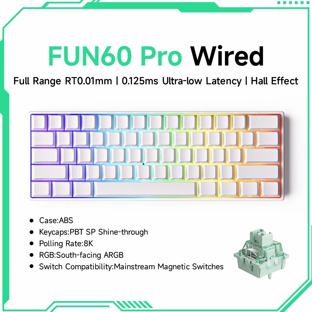 Akko MonsGeek FUN60 Mechanical Gaming Keyboard