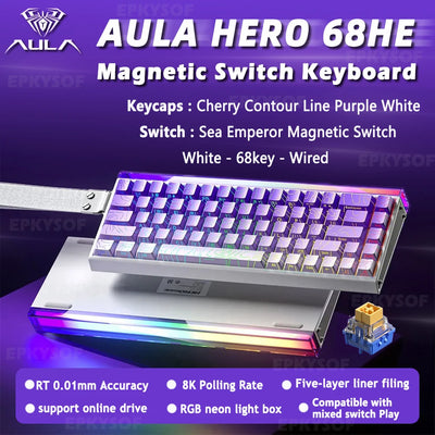 AULA HERO 68HE Mechanical Gaming Keyboard
