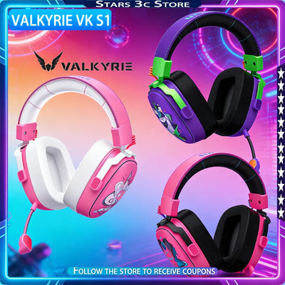Valkyrie VK S1 Wireless Gaming Headset | Triple-Mode & 15ms Low Latency
