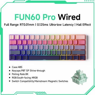 Akko MonsGeek FUN60 Mechanical Gaming Keyboard