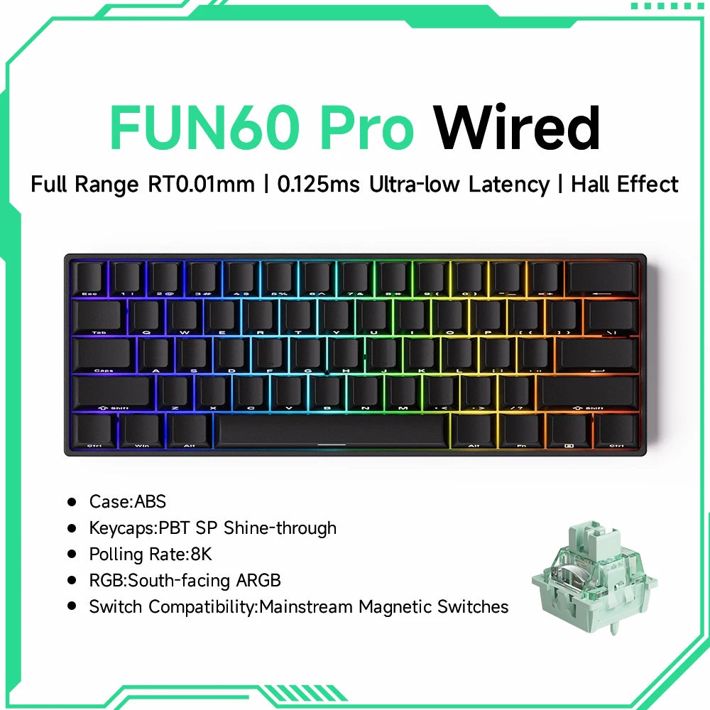 Akko MonsGeek FUN60 Mechanical Gaming Keyboard